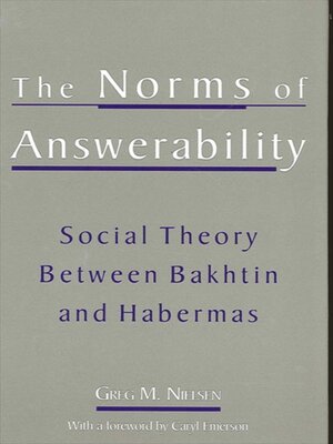 cover image of The Norms of Answerability